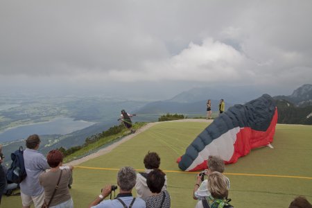 Paragliding vanaf de tegelberg